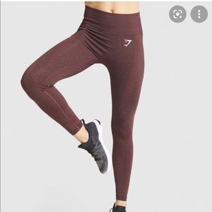 BNWT brown vital seamless leggings